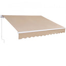 VEVOR Store Banne Manuel 3,6x3 m Auvent Rétractable Terrasse Extérieur 40°-90° Réglable Résistant au Vent/UV/Eau Auvent Pare-soleil Polyester avec Manivelle pour Patio, Arrière-cour, Jardin, Balcon - image 2