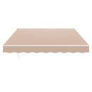 VEVOR Store Banne Manuel 4x2,4 m Auvent Rétractable Terrasse Extérieur 40°-90° Réglable Résistant au Vent/UV/Eau Auvent Pare-soleil Polyester avec Manivelle pour Patio, Arrière-cour, Jardin, Balcon - image 11