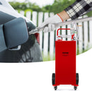 VEVOR Chariot de carburant 30 gallons réservoir de stockage d'essence 4 roues, pompe de transfert manuelle, conteneur de carburant essence diesel pour voitures, tondeuses à gazon, VTT, bateaux, rouge - image 9