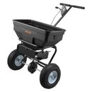 VEVOR Épandeur Engrais Capacité 59 kg Épandeur à Semence Largeur d'Épandage 0-3,66 m Semoir à Pousser pour Graines, Sel de Déneigement, Semer Jardinage, Pelouse, Gazon, avec Roues Pneumatiques 33 cm - image 11