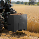 VEVOR Boîte de Ballast pour Tracteur 3 Points Catégorie 1, Charge Max. 363 kg, Boîte de Lest pour Tracteur et Chargeur, Volume 0,14 m³, en Acier Q235, avec Récepteur 55 mm, Porte Coulissante, Noir - image 9