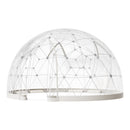 VEVOR Tente à Bulle Dôme, 4,5 x 2,9 m, Tente Igloo Transparente Résistante, 10 à 14 Personnes, avec Fenêtres, pour Extérieur, Camping, Terrasse, Arrière-cour, Fête, Anniversaire, Mariage - image 11