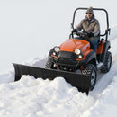 VEVOR Lame Chasse Neige Universelle, 1524 mm, Lame de Déneigement en Acier Réglable en Hauteur et de Gauche à Droite, 3 Modes de Montage, pour la Plupart des VTT et UTV, sur Allées, Chemins de Ferme - image 9