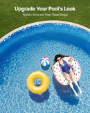 VEVOR Revêtement de Piscine Ronde, 640x120 cm, Doublure Durable de Style Duobead en Vinyle Calibre Standard, Résiste à l'Usure, Rétention d'Eau, pour Piscines Hors Sol à Parois de Hauteur 132 cm - image 7