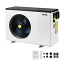 VEVOR Pompe à chaleur pour piscine, capacité de chauffage 1,48-7,11 kW, chauffage électrique de piscine à fréquence variable à économie d'énergie pour piscines hors sol 15 à 30 m³, AC220-240 V 50 Hz