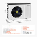 VEVOR Pompe à chaleur pour piscine, capacité de chauffage 1,48-7,11 kW, chauffage électrique de piscine à fréquence variable à économie d'énergie pour piscines hors sol 15 à 30 m³, AC220-240 V 50 Hz - image 8