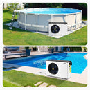 VEVOR Pompe à chaleur pour piscine, capacité de chauffage 2,51-11,38 kW, chauffage électrique de piscine à fréquence variable à économie d'énergie pour piscines hors sol 25 à 50 m³, AC220-240 V 50 Hz - image 9