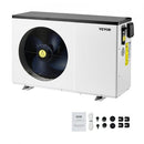 VEVOR Pompe à chaleur électrique pour piscine, capacité de chauffage 3,22-15,25 kW, chauffage de piscine à fréquence variable à économie d'énergie pour piscines hors sol 30 à 60 m³, AC220-240 V 50 Hz - image 2