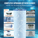 VEVOR Filtre à Cartouche de Piscine, Filtre Piscine Creusée 40 m² Système de Filtration de Piscine Hors Sol Assemblage Rapide avec Filtre Amélioré et Anti-fuite pour Filtrer Spa, Piscines Gonflables - image 5