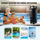 VEVOR Filtre à Cartouche de Piscine, Filtre Piscine Creusée 30 m² Système de Filtration de Piscine Hors Sol Assemblage Rapide avec Filtre Amélioré et Anti-fuite pour Filtrer Spa, Piscines Gonflables - image 7