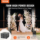 VEVOR Machine à étincelles froide 4PCS 700 W machine à feux d'artifice alliage d'aluminium contrôleur DMX réglable de 2 à 5 m 7 minutes par recharge pour mariages, spectacles de DJ, fêtes, événements - image 3