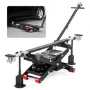 VEVOR Pont Élévateur Pneumatique 3 T jusqu'à 550 mm, Cric de Levage pour Voitures Réglable, avec Barres de Support, Cales de Roues et Patins en Caoutchouc, pour Réparation Voitures SUV Garage - image 2