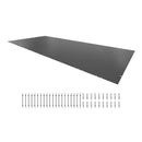 VEVOR Bâche à Bulle Piscine Hivernage, Anthracite en PVC 650-680 g / m² Couverture Solaire Piscine Rectangulaire, 4x8 m Maille Serrée pour les Piscines dans la Maison, le Jardin, l'Hôtel, l'Ingénierie - image 10