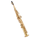 VEVOR Saxophone Droit Soprano Si Bémol Kit Saxophone Débutants Laiton Résistant avec Étui de Transport, Bec, Sangles, Chiffon et Tige de Nettoyage, Gants, 23 Touches, pour Débutants, Étudiants, Doré - image 12
