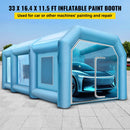 VEVOR Cabine de Peinture Gonflable 10x5x3,5 m, Tente Pulvérisation Gonflable pour Voiture, avec 2 Souffleurs et Système de Filtration, Portable, Station de Travail de Peinture Automobile, Garage - image 3