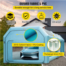 VEVOR Cabine de Peinture Gonflable 8,5x4,6x3 m, Tente Pulvérisation Gonflable pour Voiture, avec Système de Filtration 2 Souffleurs, en Oxford, Station de Travail de Peinture Automobile, Garage - image 4