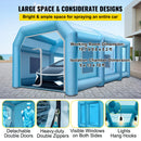 VEVOR Cabine de Peinture Gonflable Automobile 8x4x3m Tente Gonflable Auto Pulvérisation Peinture Extérieur avec Souffleurs de Gonflage de Ventilation 1100W/330W pour Voiture - image 5