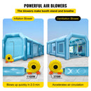 VEVOR Cabine de Peinture Gonflable 9x6x4 m, Tente Pulvérisation Gonflable pour Voiture, avec Système de Filtration avec Souffleur, en Oxford et PVC, Station de Travail de Peinture Automobile, Garage - image 7