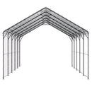 VEVOR Abri de voiture en métal robuste, 4 x 8 m, abri de garage extérieur avec cadre et toit en acier galvanisé, auvent pour voiture multi-usage avec parois latérales amovibles, pour pick-up, bateau - image 12